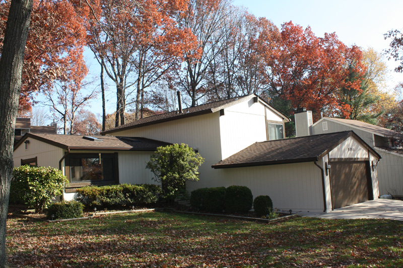 mid-century modern roof replacement