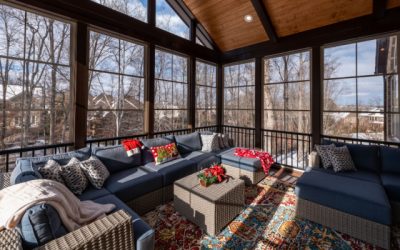 Creating a Cozy Winter Retreat on Your Screened Porch